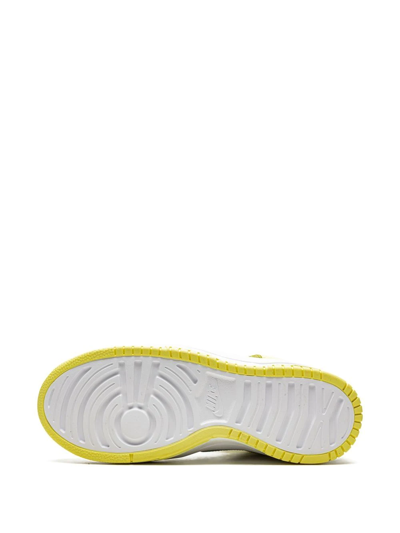 Nike Women's Dunk High Up Shoes In White
