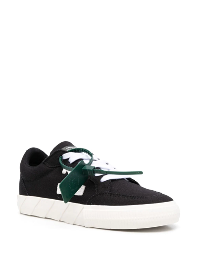 Shop Off-white Virgil Abloh Lace-up Sneakers In Schwarz