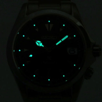 Pre-owned Seiko Presage Alpinist Spb117j1 Automatic Power Reserve Made In Japan Warranty
