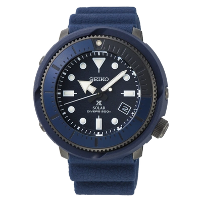 Pre-owned Seiko Sne533p1  Prospex Solar Tuna 200m Street Series Box Manual & Warranty