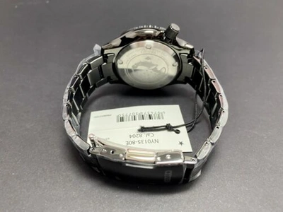 Pre-owned Citizen Ny0135-80e Promaster Fugo Automatic Tank Box Limited Black Ip