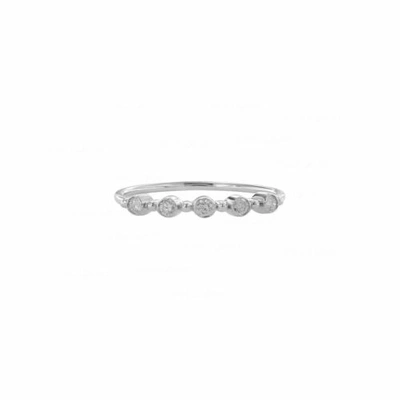Pre-owned J.o.n 14k Gold Genuine Diamond Wedding Band Ring Size- 3 To 8 Us In White