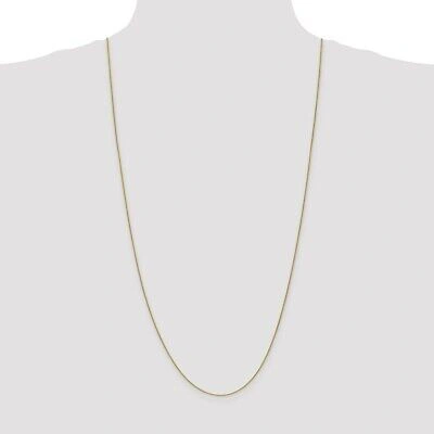 Pre-owned Superdealsforeverything Real 14kt Yellow Gold 30 Inch .85mm Spiga With Lobster Clasp Chain; 30 Inch