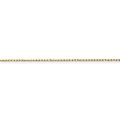 Pre-owned Superdealsforeverything Real 14kt Yellow Gold 30 Inch .85mm Spiga With Lobster Clasp Chain; 30 Inch