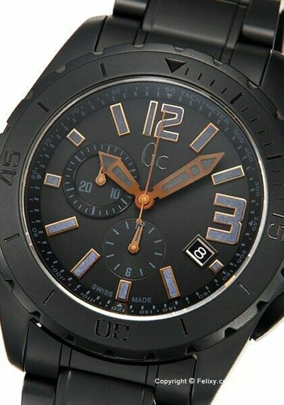 Pre-owned Gc Citizen Bm7431-51l Paradigm Blue Dial Silver Super Titanium Bracelet Mens Watch