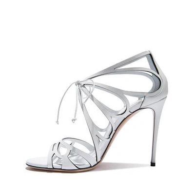 Shop Casadei Evening In White And Black