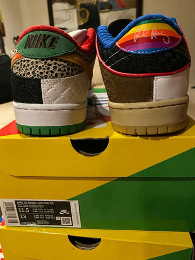 Pre-owned Nike Sb Dunk Low What The Paul P-rod Rodriguez Cz2239-600 Brand Deadstock In Multicolor
