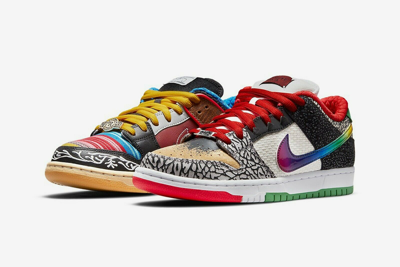 Pre-owned Nike Sb Dunk Low What The Paul P-rod Rodriguez Cz2239-600 Brand Deadstock In Multicolor