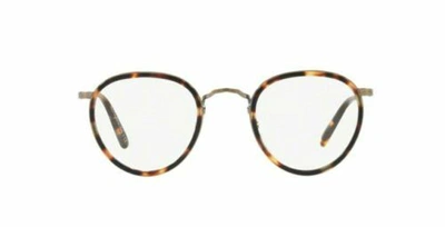 Pre-owned Oliver Peoples Ov 1104 5039 Mp-2 Gold/havana Eyeglasses In Clear