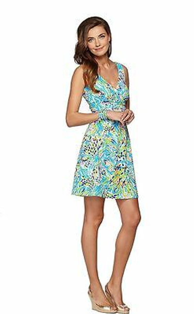 Pre owned Lilly Pulitzer Shianne Dress Resort White Sea Soiree Xs s l ModeSens