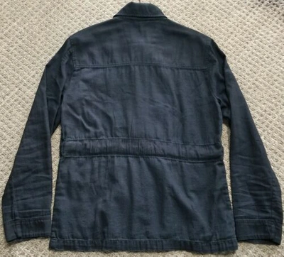 Pre-owned John Varvatos With Tags  Mackey Indigo Field Jacket - Mens Small - Msrp $498 In Indigo Navy Blue