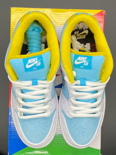 Pre-owned Sb Dunk Low X Ftc Lagoon Pulse Dh7687-400 Sizes M 7-14 Brand  Deadstock