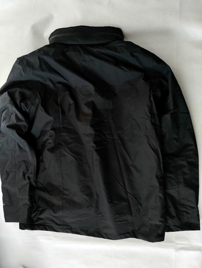 Pre-owned Columbia Limited Men's  Mecan Pass 3 In 1 Interchange Jacket Hood Omni-tech Black