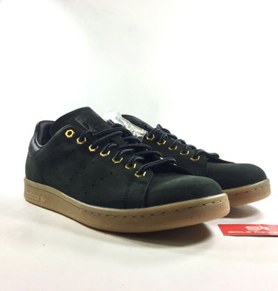Pre-owned Adidas Originals 7 Mens Stan Smith Wp Shoes B37872 Waterproof  Core Black Carbon | ModeSens