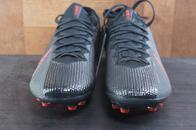 Pre-owned Nike Mercurial Vapor 13 Elite Ag Soccer Cleat Black/red Sizes  11-12 (at7895-060)