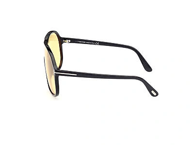 Pre-owned Tom Ford Sunglasses Ft0964 Drew 01e Black Brown Man
