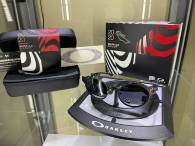Pre owned Oakley Moto Gp Deadbolt Mugello Satin Black Prizm Black Polarized Very Rare ModeSens