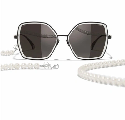 Chanel Gold Tone/ Brown Mirrored 4262 Detachable Pearl Chain Butterfly  Sunglasses Chanel | The Luxury Closet