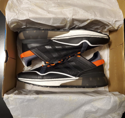 Pre owned Adidas Originals Zx 2k Boost Pure Orange black Men s