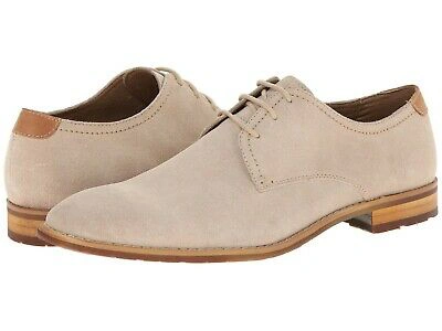 Pre-owned Steve Madden Elvin Sand Suede Oxford Retail $120 In Beige