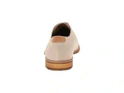 Pre-owned Steve Madden Elvin Sand Suede Oxford Retail $120 In Beige