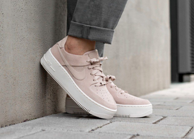 Pre-owned Nike Air Force 1 Low Sage Particle Beige Pink Ar5339-201 Sz 11.5  Women = 10 Men | ModeSens