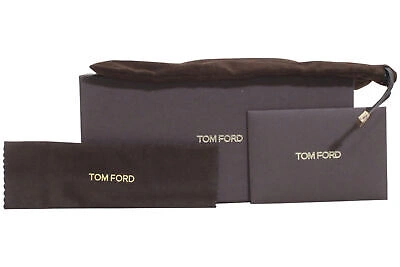 Pre-owned Tom Ford Stephenson Tf775 01h Sunglasses Men's Shiny Black/brown Polarized Lens