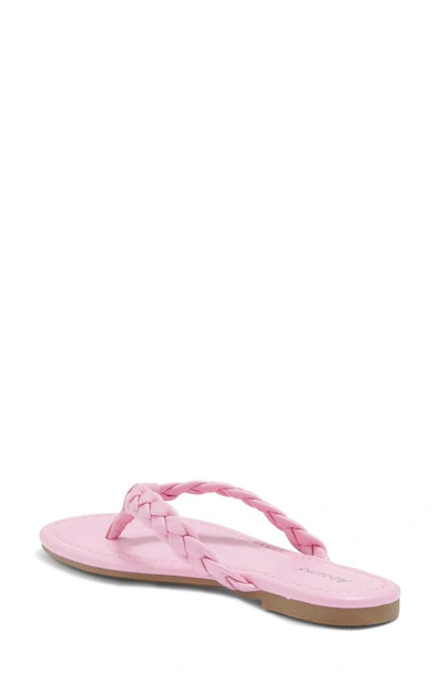 Shop Abound Frannie Braided Thong Sandal In Pink Begonia