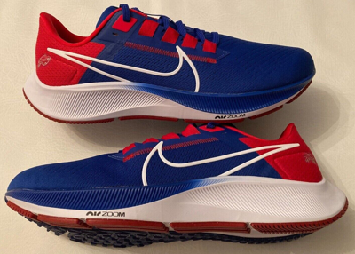 New Buffalo Bills Nike Unisex Zoom Pegasus 38 Running Shoes Men's