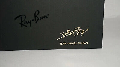 Pre-owned Ray Ban Sunglass Aviator Team Wang Silver Violet Rb3025 003/4r 62 14 140 In Purple