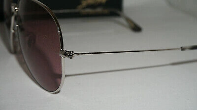 Pre-owned Ray Ban Sunglass Aviator Team Wang Silver Violet Rb3025 003/4r 62 14 140 In Purple