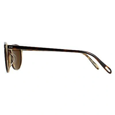 Pre-owned Oliver Peoples Sunglasses Riley Ov5004su 166657 Horn True Brown Polarized