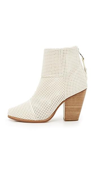 rag and bone perforated booties