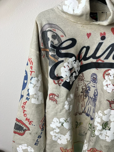 Pre-owned Saint Michael Denim Tears Cotton Wreath Graffiti