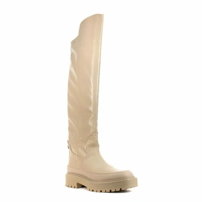 Pre-owned Sam Edelman Lerue Light Cedarwood Nappa Leather High Boots H8522s1020 In See Listing