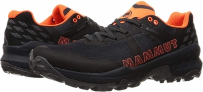 Pre-owned Mammut Men's Running / Jogging Trail Shoe , Black Vibrant Orange ,...