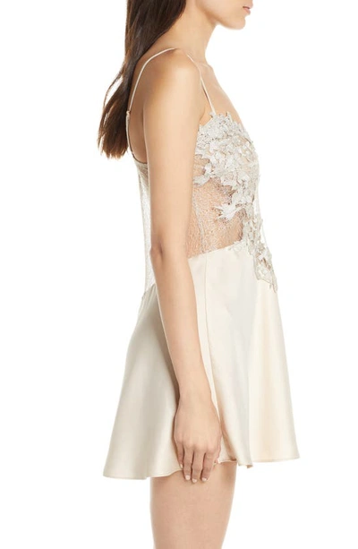 Shop Flora Nikrooz Showstopper Chemise In Champagne