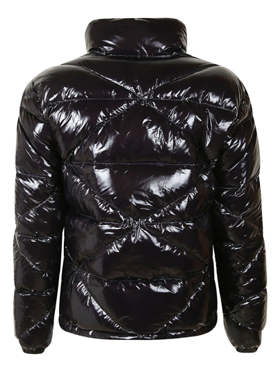 Shop Philipp Plein Hexagon Quilted Padded Jacket In Black