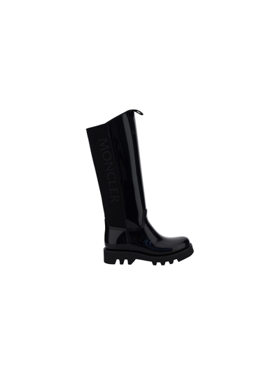 Shop Moncler Gilla Boot In Black