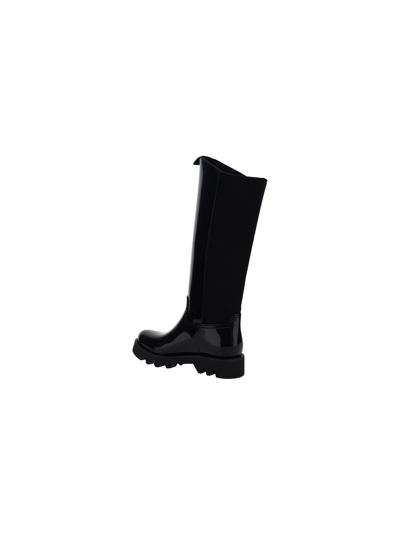 Shop Moncler Gilla Boot In Black