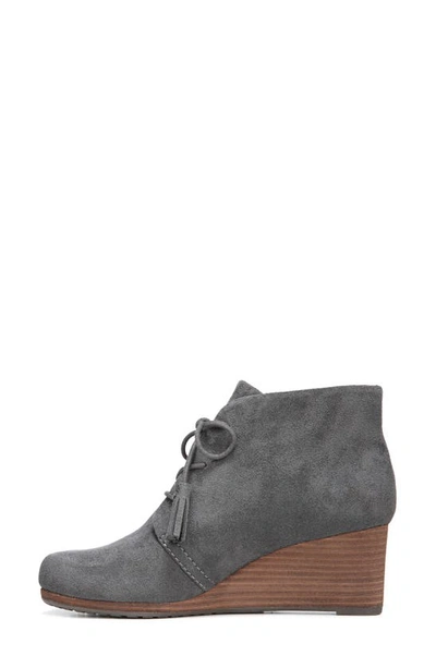 Shop Dr. Scholl's Dakota Lace-up Bootie In Dark Grey