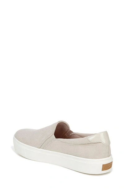 Shop Dr. Scholl's Nova Slip-on Sneaker In Oyster Fabric