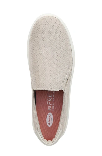 Shop Dr. Scholl's Nova Slip-on Sneaker In Oyster Fabric