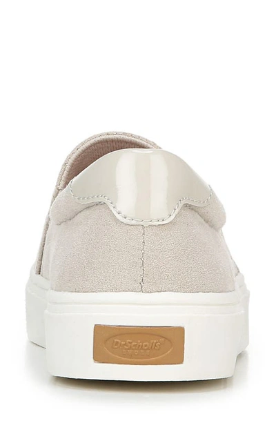 Shop Dr. Scholl's Nova Slip-on Sneaker In Oyster Fabric