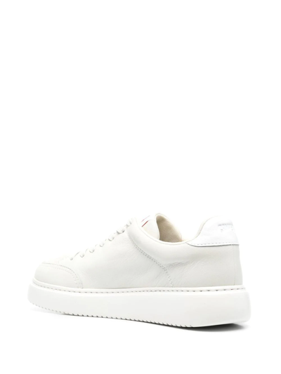 Shop Camper Logo Low-top Sneakers In White