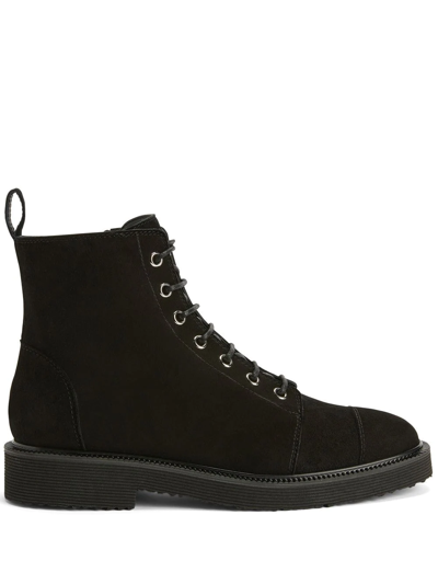 Shop Giuseppe Zanotti Ankle-length Boots In 黑色