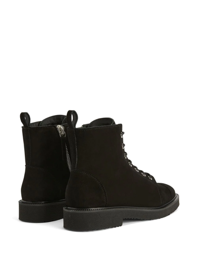 Shop Giuseppe Zanotti Ankle-length Boots In 黑色