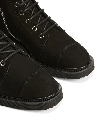Shop Giuseppe Zanotti Ankle-length Boots In 黑色