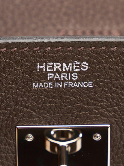 Pre-owned Hermes 1969  Birkin 30 Handbag In Brown