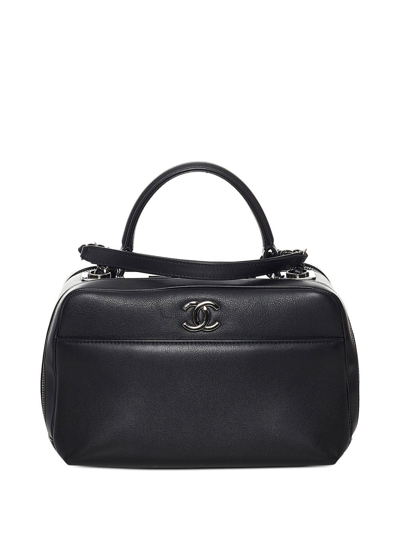 Chanel Small Trendy Bowling Bag Black – Dr. Runway